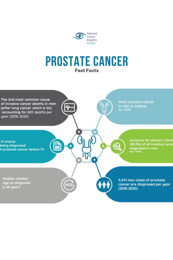 An fact sheet that lists facts about prostate cancer