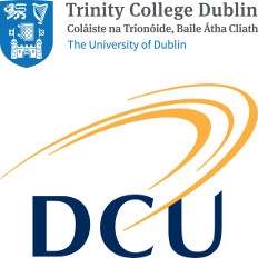 Logos of Trinity and DCU