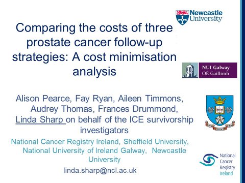 Image for Comparing the costs of three prostate cancer follow-up strategies: A cost-minimisation analysis (MASCC)