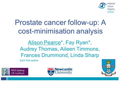 Image for Comparing the costs of three prostate cancer follow-up strategies: A cost-minimisation analysis (iHEA)