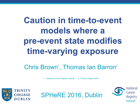 Image for Caution in time-to-event models where a pre-event state modifies time-varying exposure