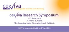 CERVIVA Research Symposium Flyer