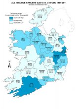 Image for Cancer rates mapped