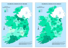 Colorectal 1994-200- & 2006-2017 annual average