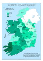 Corpus uteri 1994-2017 annual average