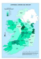 Laryngeal 1994-2017 annual average