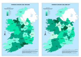 Ovary 1994-2005 & 2006-2017 annual average